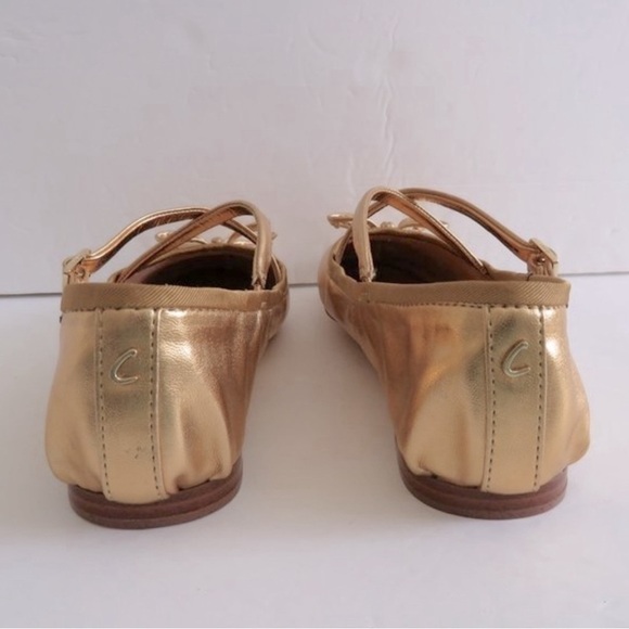 Anthropologie Circus Ny by Sam Edelman Zuri Satin Cross-Strap Ballet Flats 9M - Picture 5 of 15